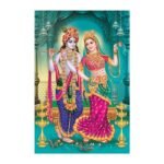 Radhe Krishna - Highgloss Poster - God Tiles - RJ-16 - 600 x 900 mm