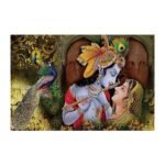 Radhe Krishna - Highgloss Poster - God Tiles - RJ-26 - 600 x 900 mm
