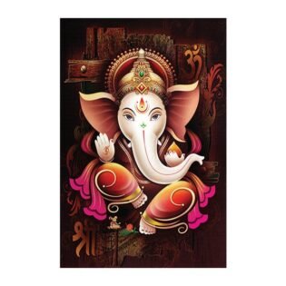 Lord Shree Ganesh - Highgloss Poster - God Tiles - RJ-31 - 600 x 900 mm