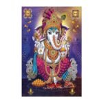 Lord Shree Ganesh - Highgloss Poster - God Tiles - RJ-37 - 600 x 900 mm