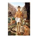 Lord Dattatreya - Highgloss Poster - God Tiles - RJ-51 - 600 x 900 mm