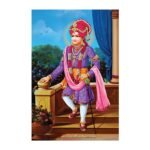 Lord Swaminarayan - Highgloss Poster - God Tiles - RJ-54 - 600 x 900 mm