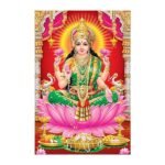Goddess Lakshmi - Highgloss Poster - God Tiles - RJ-59 - 600 x 900 mm