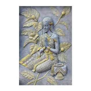Namaste Lady - Highgloss Poster - RJ-60 - 600 x 900 mm
