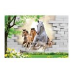 Running Horses - Highgloss Poster - RJ-64 - 600 x 900 mm