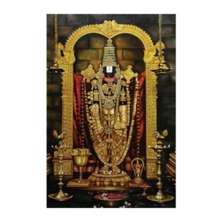 Lord Tirupati Balaji - God Tiles - Highgloss Poster - RJ-74 - 600 x 900 mm