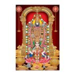 Lord Tirupati Balaji - God Tiles - Highgloss Poster - RJ-76 - 600 x 900 mm