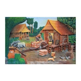 Highgloss Poster - Nature Tiles - RJ-80 - 600 x 900 mm