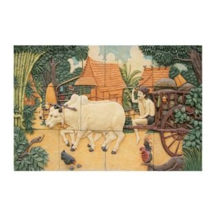 Highgloss Poster - Nature Tiles - RJ-81 - 600 x 900 mm