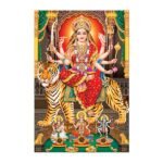 Shree Ambe Maa - God Tiles - Highgloss Poster - RJ-83 - 600 x 900 mm