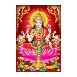 Goddess Lakshmi - God Tiles - Highgloss Poster - RJ-88 - 600 x 900 mm