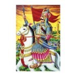 Maharana Pratap - Highgloss Poster - God Tiles - RJ-94 - 600 x 900 mm