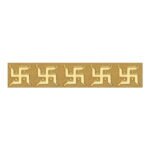 DARSHAN - Border Tiles - God Series - SWASTIK - 300 x 60 mm