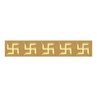 DARSHAN - Border Tiles - God Series - SWASTIK - 300 x 60 mm
