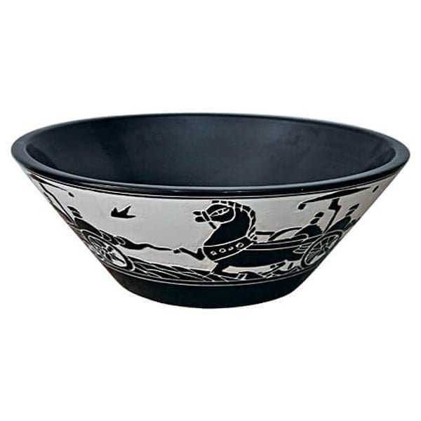 BELL - Porcelain Art Basin - HM 0006