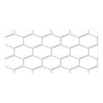 Unique Decorative - Hexagon Series - S-601-WHITE - 300 x 450 mm