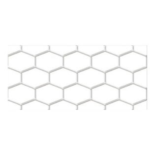 Unique Decorative - Hexagon Series - S-601-WHITE - 300 x 450 mm