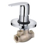 BELL - Inox Series - Concealed Stop Cock Body & Upper Trim (15mm) - IN - 09