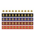 DARSHAN - Border Tiles - Jupiter Series - GOLDEN - 600 x 60 mm