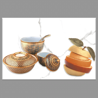 Rio Ceramic Kitchen - K-132-HL-2-(PUNCH-PLAIN)