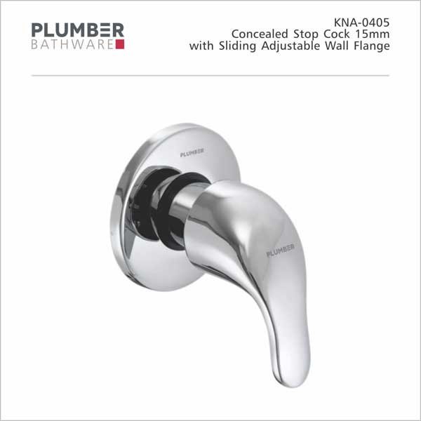 Plumber - Korina Pro Series - Concealed Stop Cock - KNA-0405