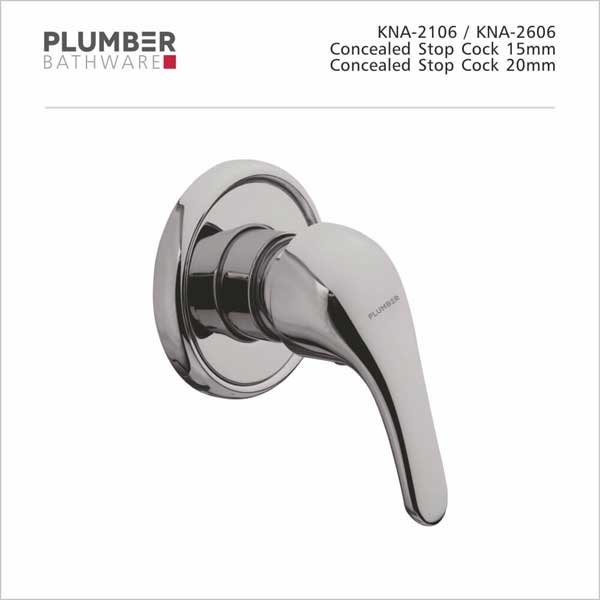 Plumber - Korina Series - Concealed Stop Cock - KNA-2106