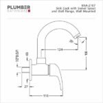 Plumber - Korina Series - Sink Cock KNA 2107 - Image 2