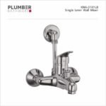 Plumber - Korina Series - Single Lever Wall Mixer with 'L' Bend - KNA-3101L