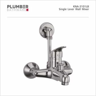 Plumber - Korina Series - Single Lever Wall Mixer with 'L' Bend - KNA-3101L