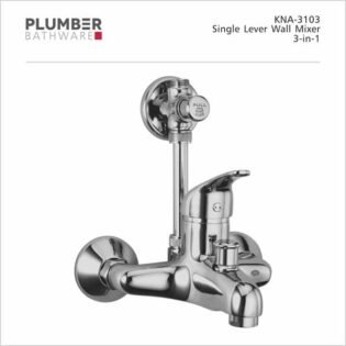 Plumber - Korina Series - Single Lever Wall Mixer 3 in 1 - KNA-3103