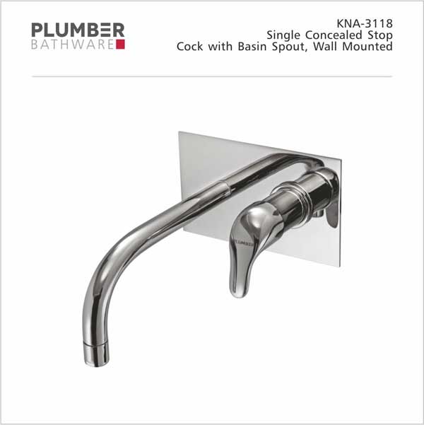 Plumber - Korina Series - Single Concealed Stop Cock - KNA-3118