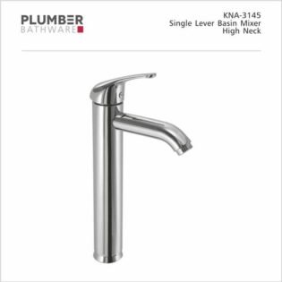 Plumber - Korina Series - Single Lever Basin Mixer High Neck - KNA-3145
