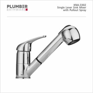 Plumber - Korina Series - Single Lever Sink Mixer Pull Out - KNA-3302