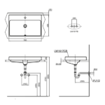 TOTO - Console Lavatory - LW1617 - Image 3