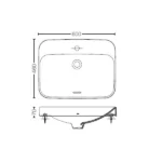 TOTO - Console Lavatory - L5616CE - Image 3