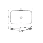 TOTO - Console Wash Basin - L5615CEXW - Image 3