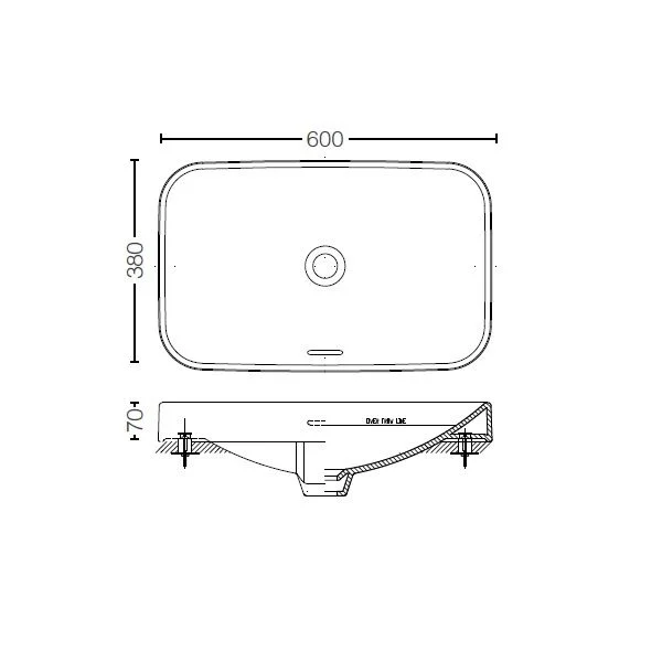 TOTO - Console Wash Basin - L5615CEXW - Image 3