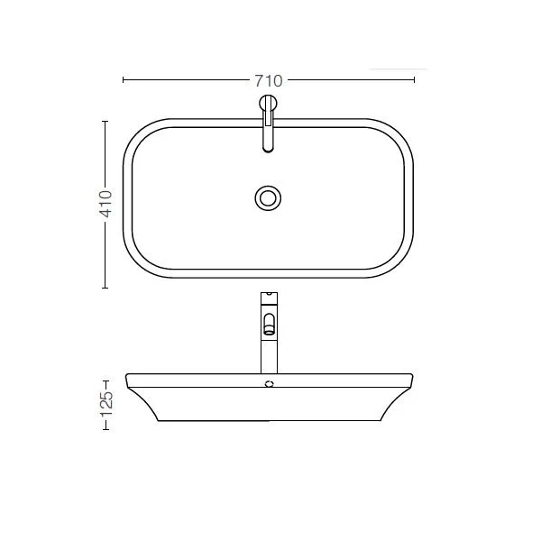 TOTO - Console Lavatory - LW631JW - Image 2