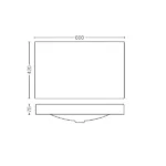 TOTO - Console Wash Basin - L5615CEXW - Image 5