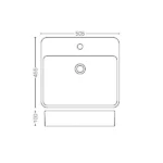 TOTO - Console Lavatory - LW950CJW - Image 2