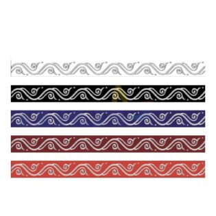 DARSHAN - Border Tiles - Leriyo Series - SILVER - 600 x 50 mm