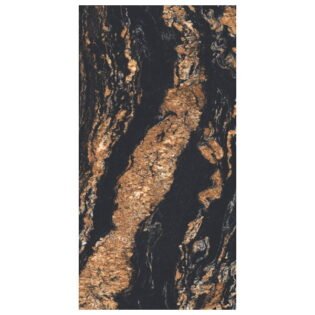NARMADA - Multipurpose Solid Surface - Magma Black - 800 x 2400 mm