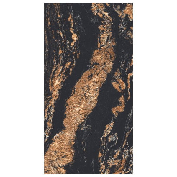 NARMADA - Multipurpose Solid Surface - Magma Black - 800 x 2400 mm