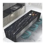 NARMADA - Multipurpose Solid Surface - Marine Black - 800 x 2400 mm