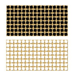 Unique Decorative - Matrix Series - GOLDEN - 300 x 600 mm