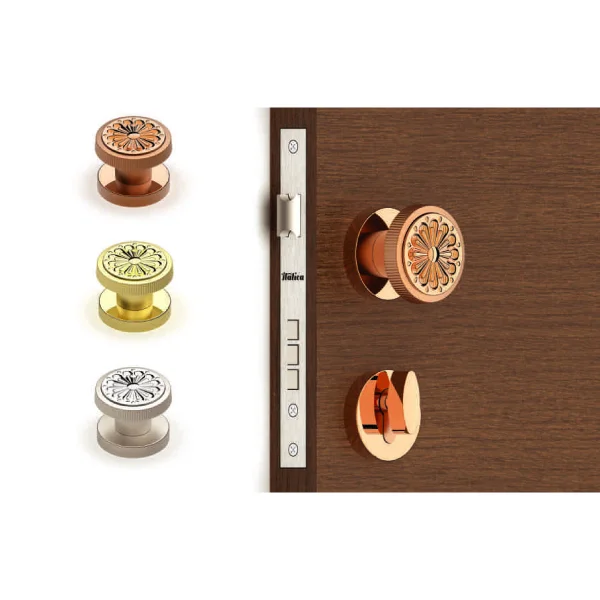 Italica - Mortise Lever Knob - 2FLK