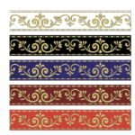 DARSHAN - Border Tiles - Moti-Vel Series - GOLDEN - 600 x 100 mm