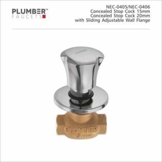 Plumber - Nectar Series - Concealed Stop Cock 20mm - NEC-0406