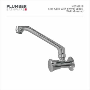Plumber - Nectar Series - Sink Cock Wall Mounted - NEC-0616