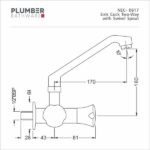 Plumber - Nectar Series - Sink Cock 2 Way NEC 0617 - Image 2